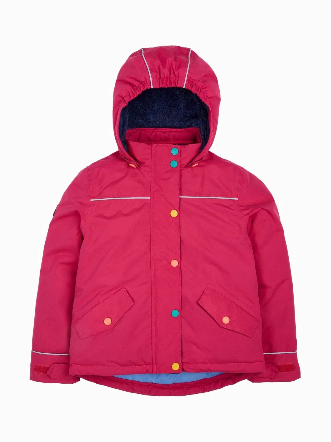 Пальто 3-в-1 Frugi Rambler, розовое