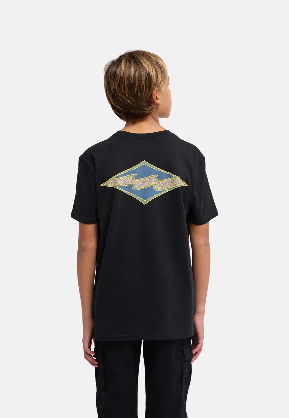 Одежда Jungen 8-16|топы ebbzt00253 - футболка с принтом Billabong, Blk — фото 2