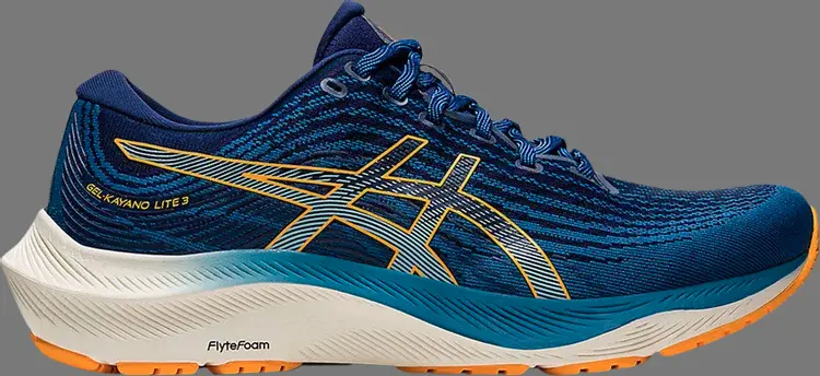 

Кроссовки gel kayano lite 3 'azure amber' Asics, синий