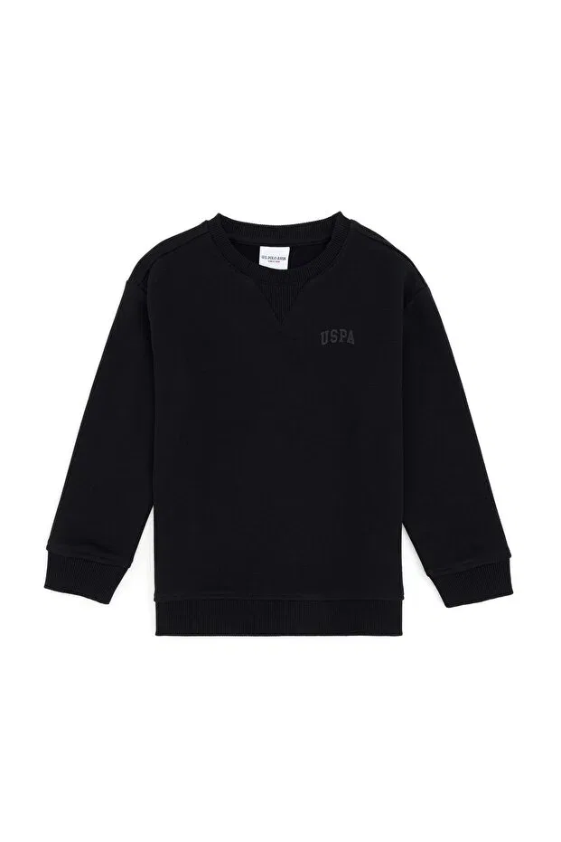 Детское худи для мальчиков с длинным рукавом U.S. Polo Assn., Black