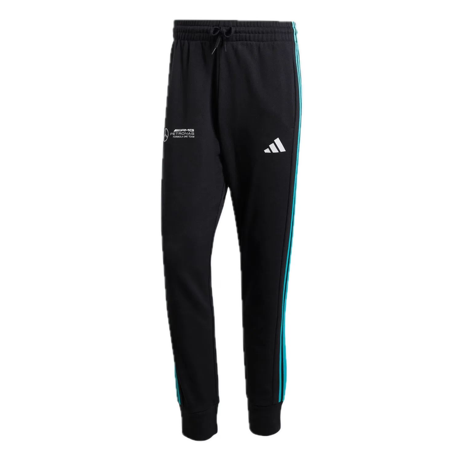 Мужские спортивные штаны с принтом Adidas, черный