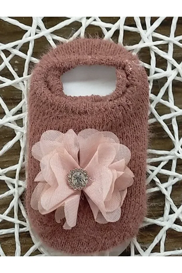 Детские носки для новорожденных с принтом Özkardeşler Baby, Powder Color