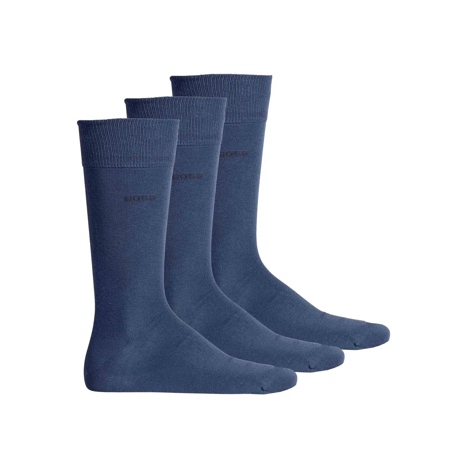 Мужские короткие носки с логотипом BOSS, Blue