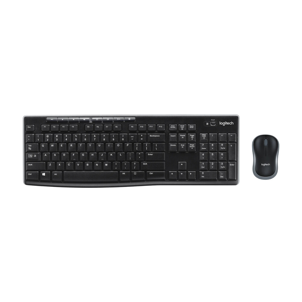 

Комплект периферии Logitech MK270 (клавиатура + мышь), черный