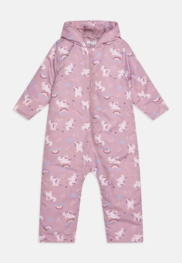 Комбинезон утепленный Nbfmaxi suit unicorns Name It, Mauve Shadows, сиреневый