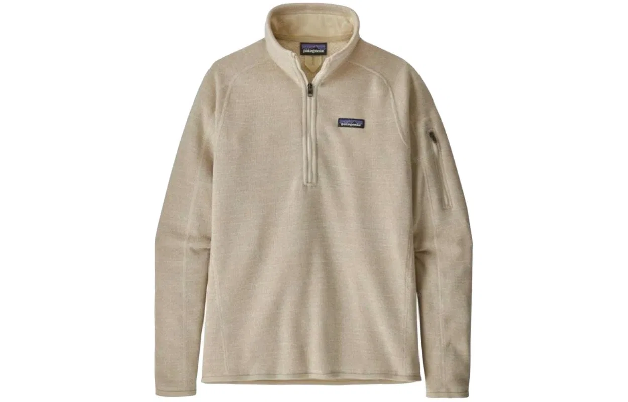 Женское флисовое пальто Patagonia, Oat White/Oyster White
