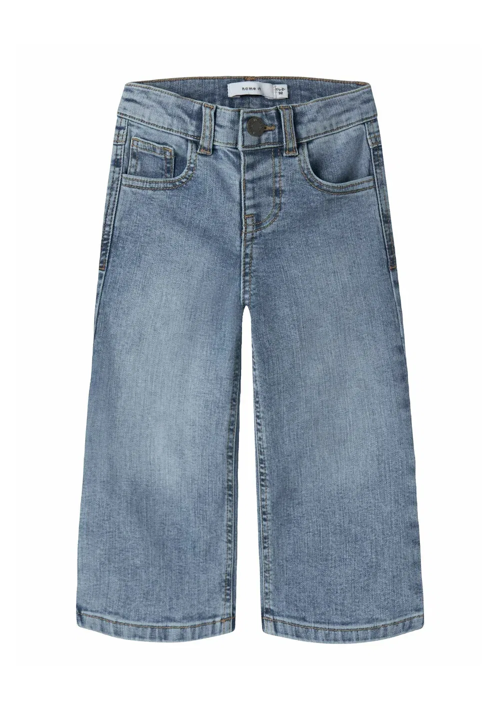Джинсы широкого кроя - джинсы свободного кроя Name It, Medium Blue Denim