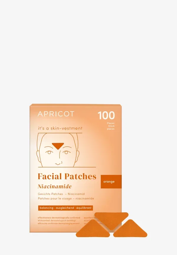 Патчи для лица с ниацинамидом - тканевая маска 30 г Apricot Beauty