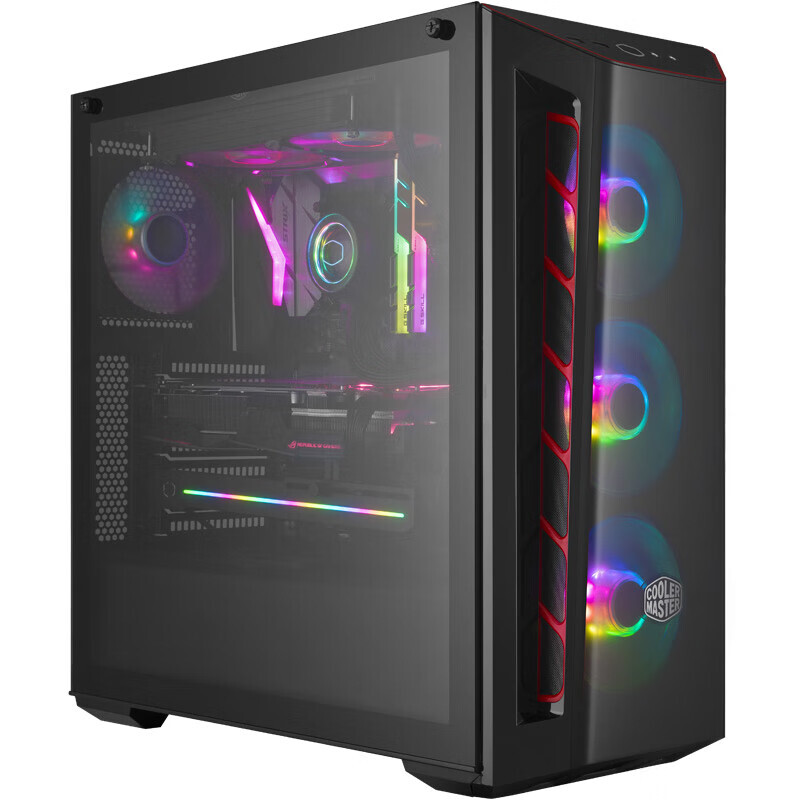 

Корпус Cooler Master MasterBox MB520, Mid Tower, черный, MCB-B520-KGNN-S00