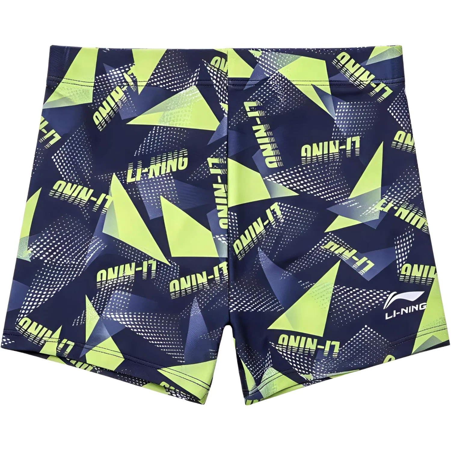Детские плавки с быстросохнущей тканью, Green Swimming Shorts, Li-Ning
