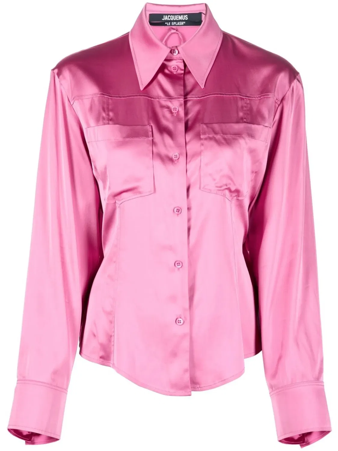 Рубашка с Открытой Спиной Jacquemus, розовый