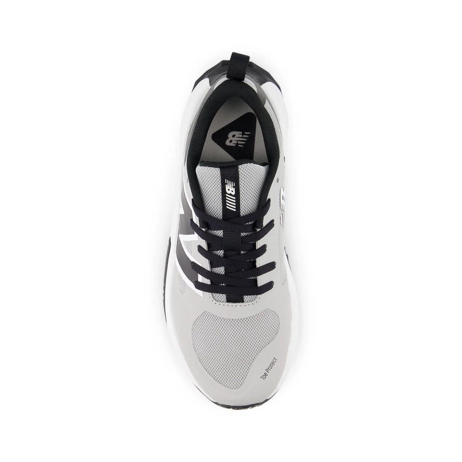 Детские кроссовки для мальчиков и девочек с сетчатым верхом FuelCell Play New Balance, Rain Cloud With Black And White — фото 4