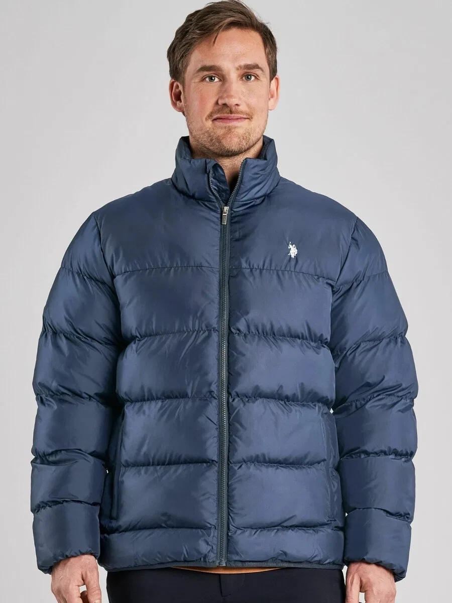 Зимняя куртка U.S. Polo Assn. 'UMHenrik' темно-синего цвета — фото 3
