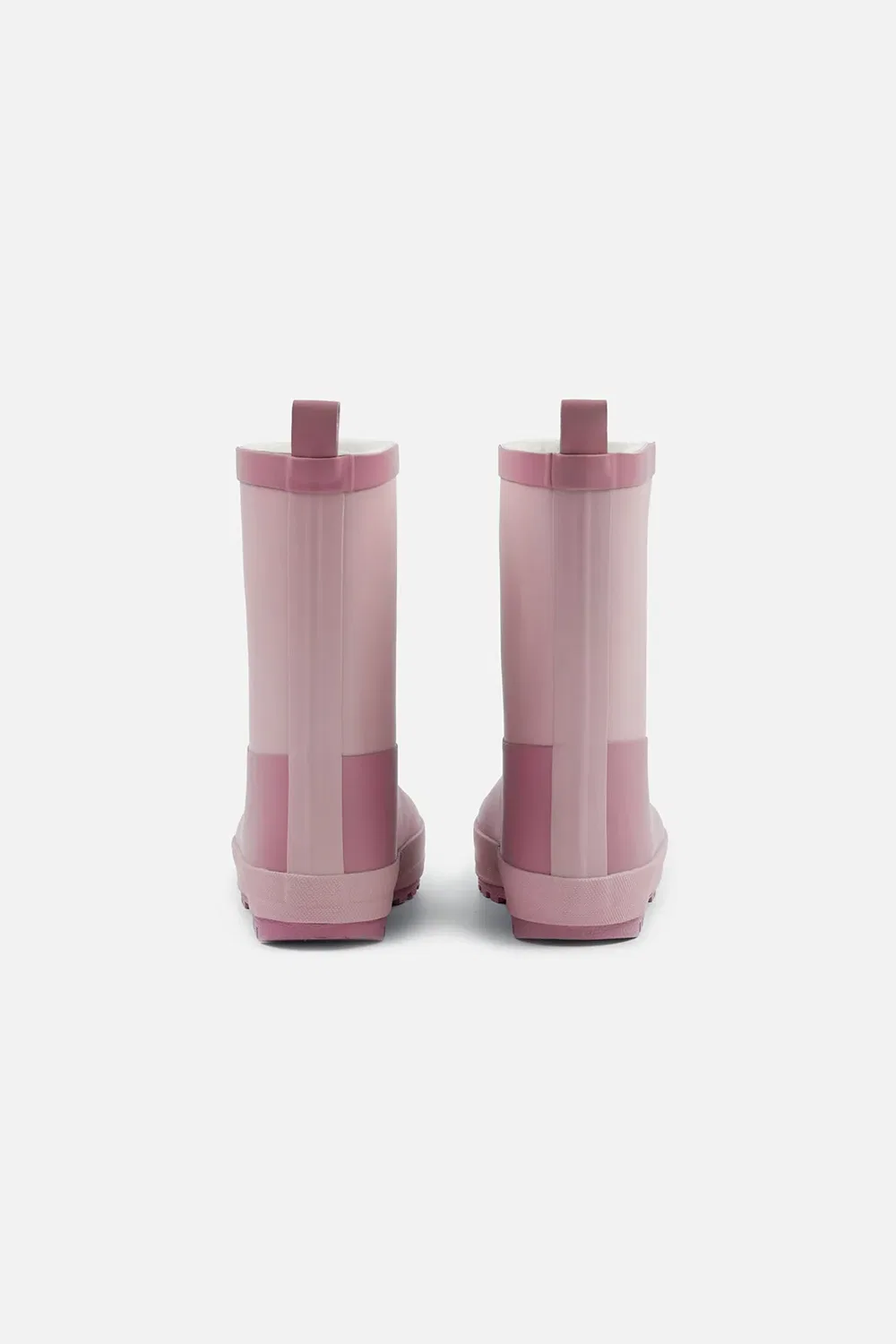 Детские сапоги для девочек с протектором Rain Boots Deux par Deux, розовый — фото 3