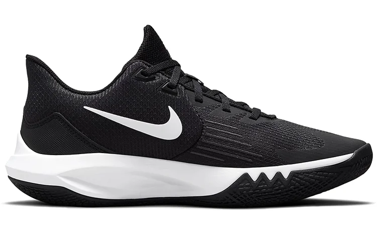 Кроссовки Nike Precision 5, черный/белый — фото 2