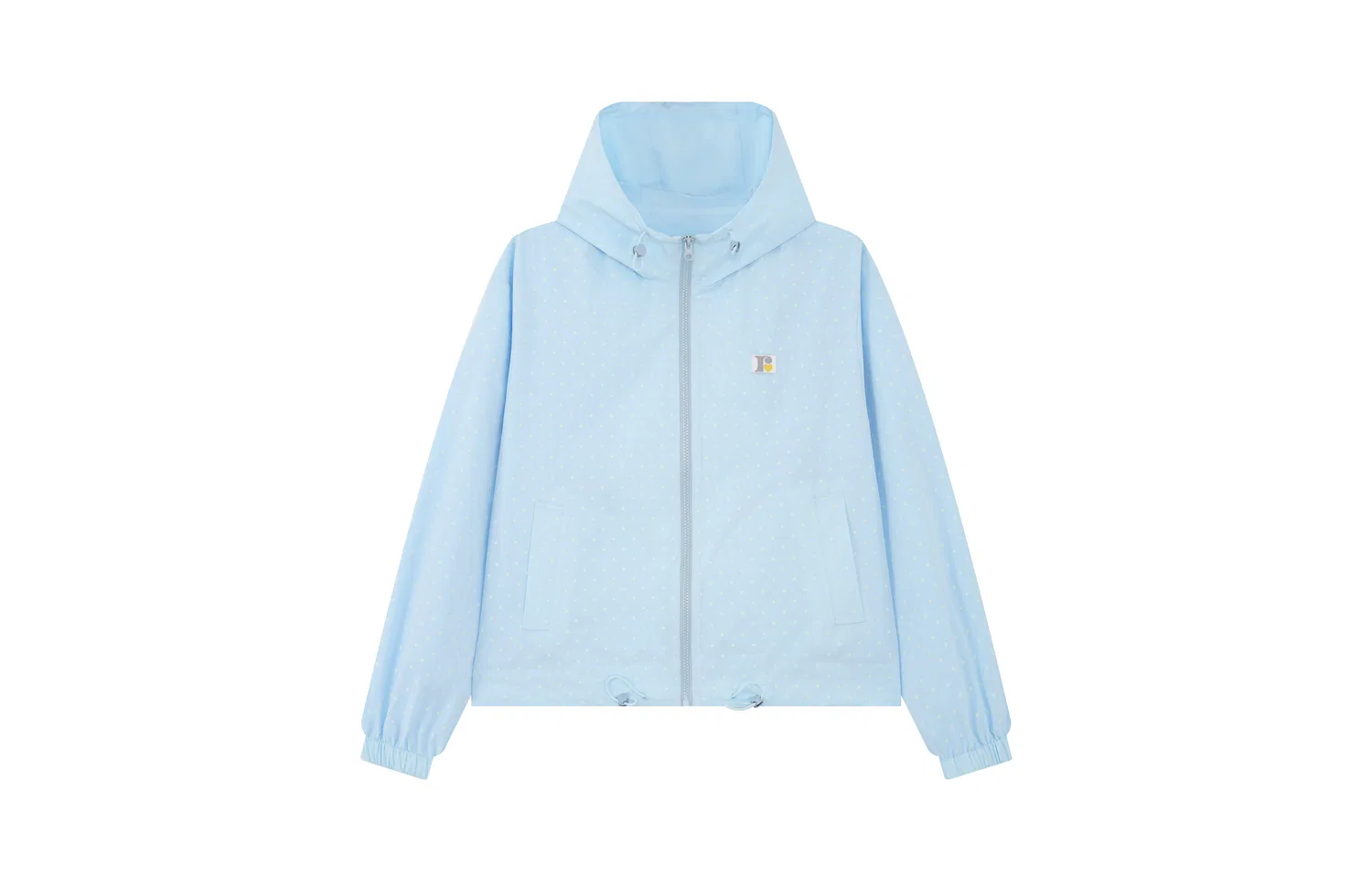 Детская куртка с капюшоном прямого кроя F426, Blue