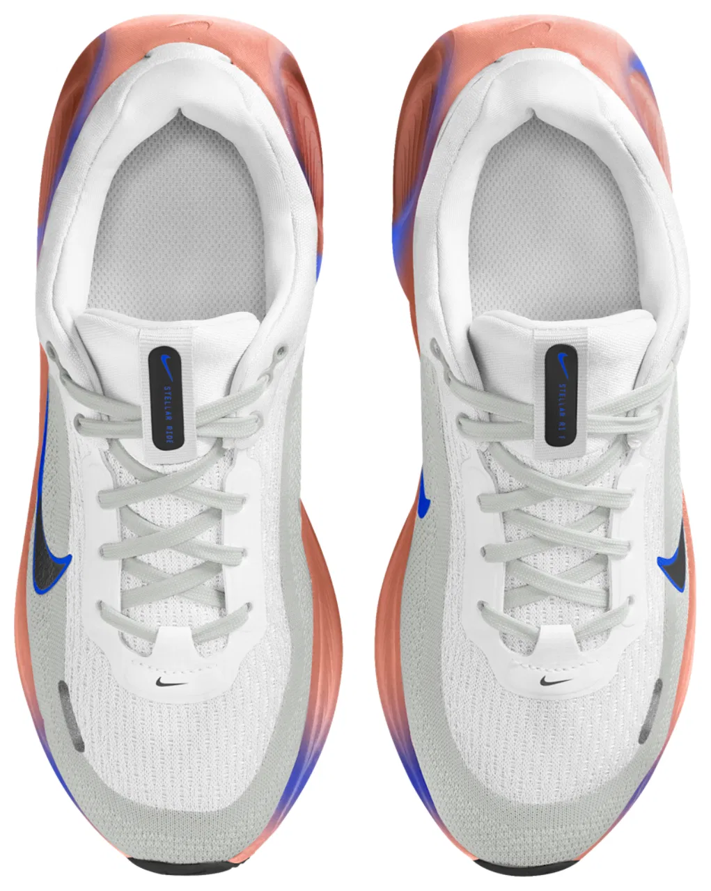 Кроссовки для мальчиков Stellar Ride Nike, цвет Black/White/Racer Blue — фото 4
