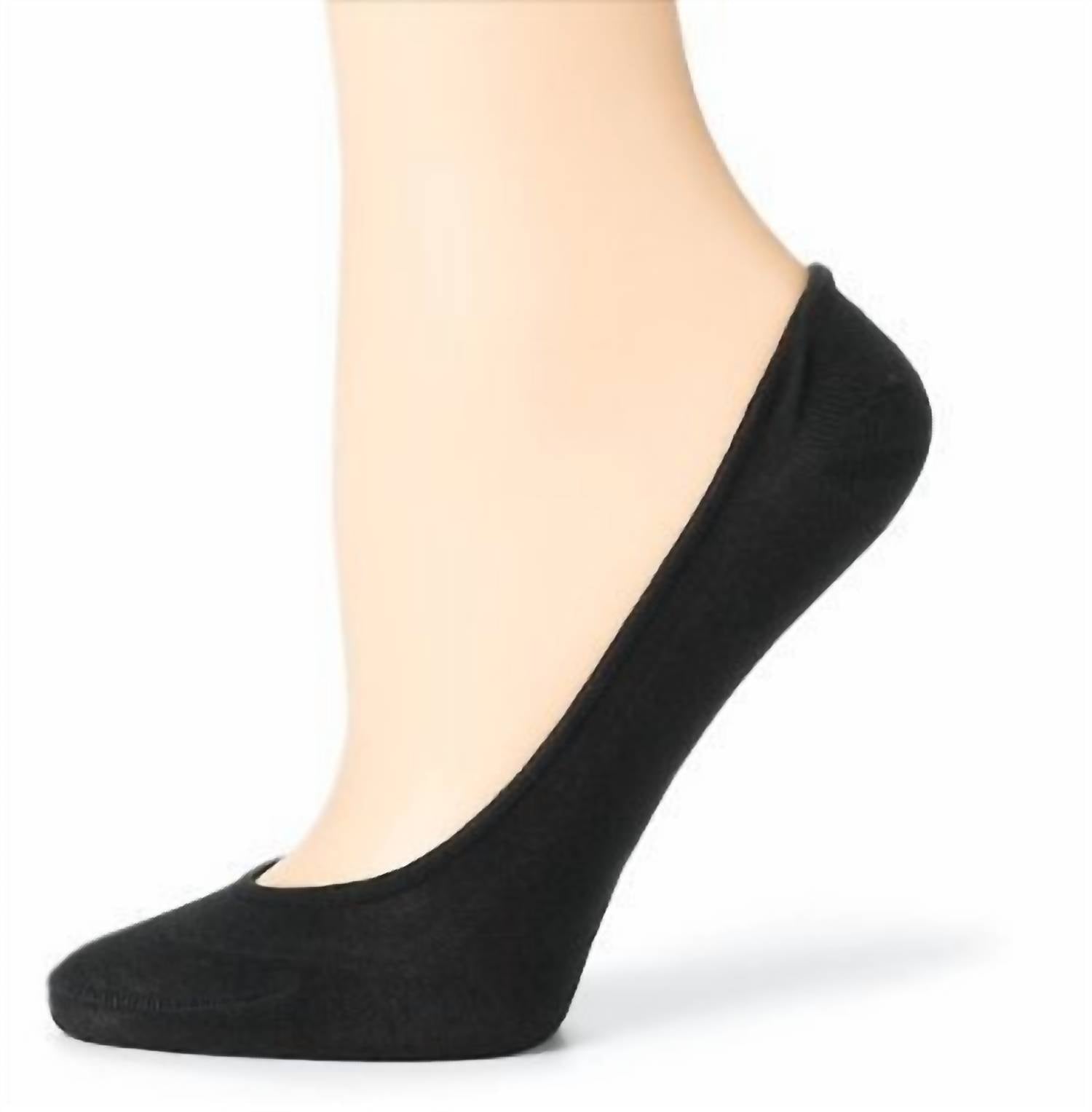 

HUE Женские хлопковые вкладыши со скрытым креплением, черные