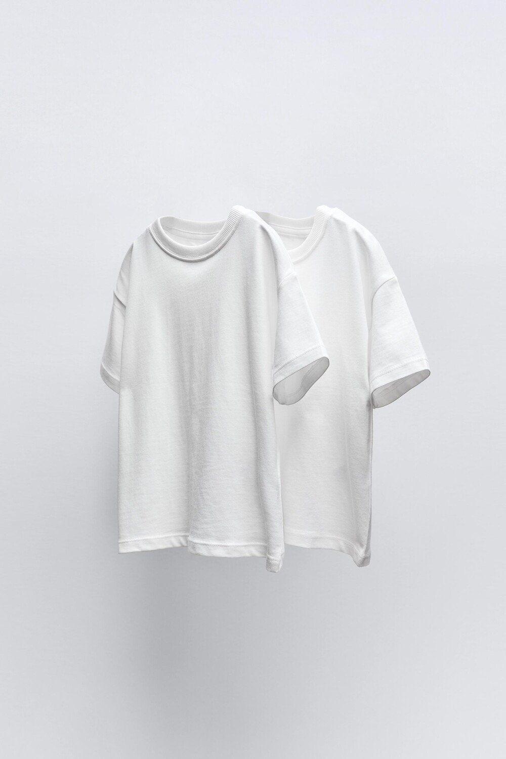 

Упаковка из 2 однотонных топов ZARA, белый