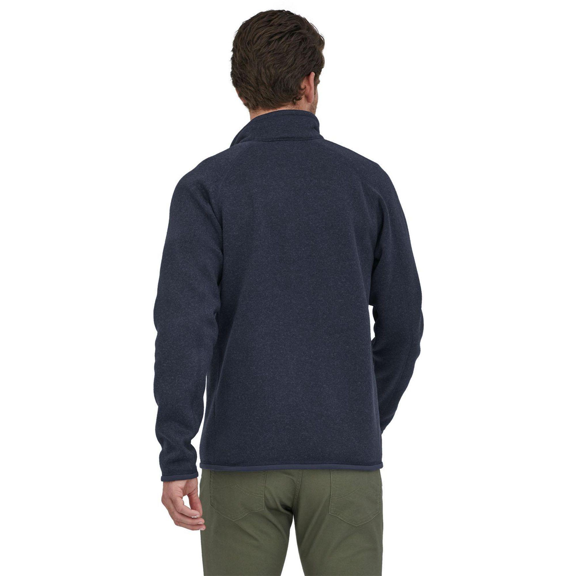 Мужской флисовый свитер Better Sweater с молнией на четверть длины. Patagonia, New Navy — фото 2