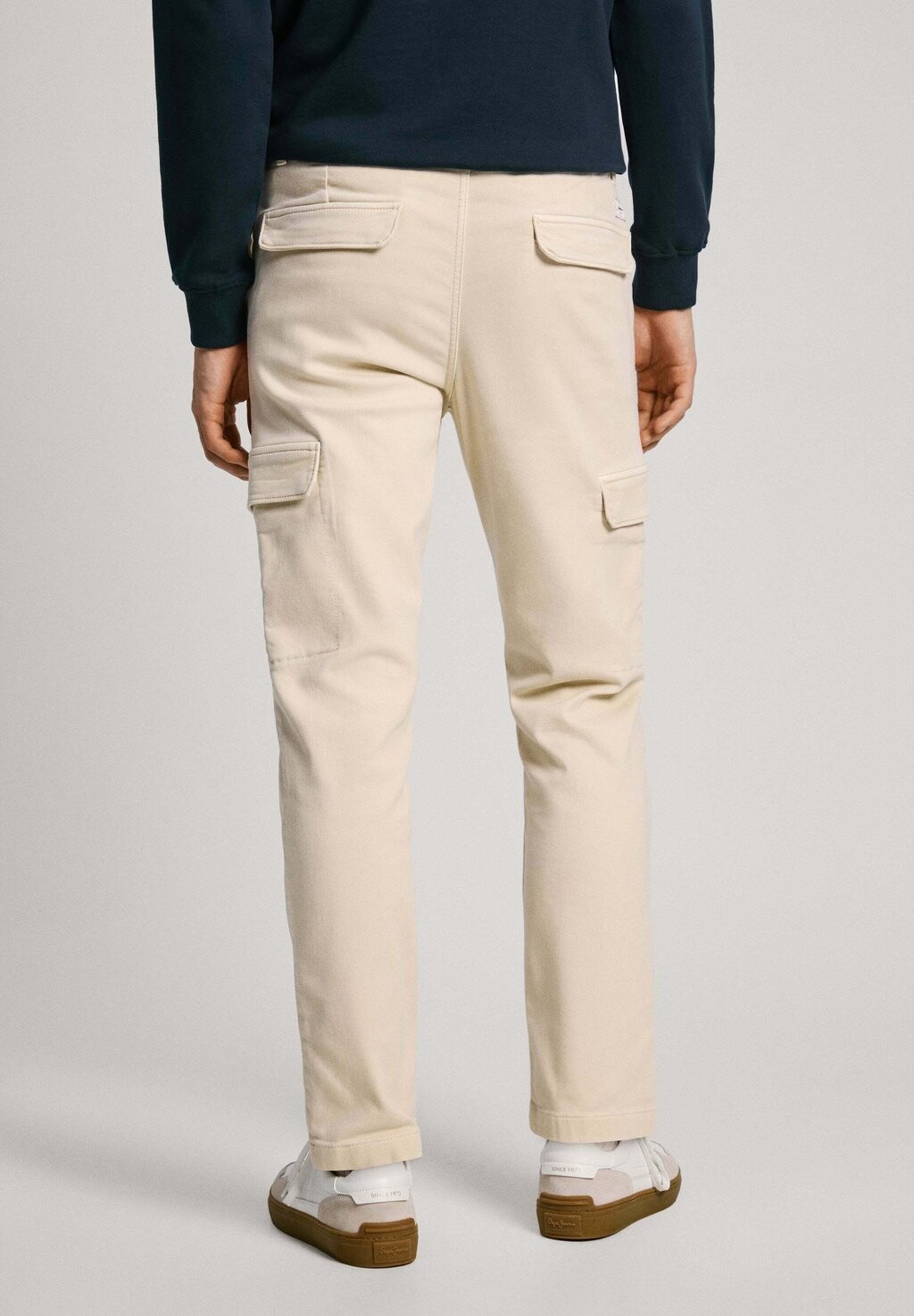 

Брюки в стиле милитари Pepe Jeans, цвет Ivory White