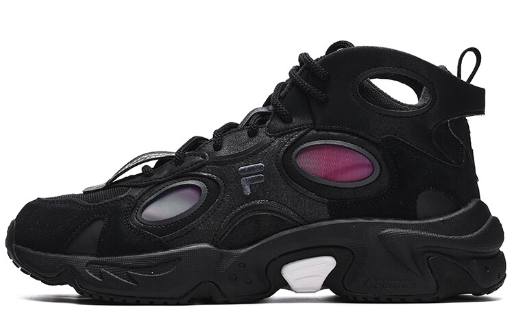 

FILA FUSION Raccoon Lifestyle Shoes Men Mid-top Black/periscope