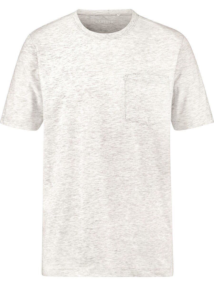 

Классическая футболка BABISTA Shirt Ulviento, пятнистый серый