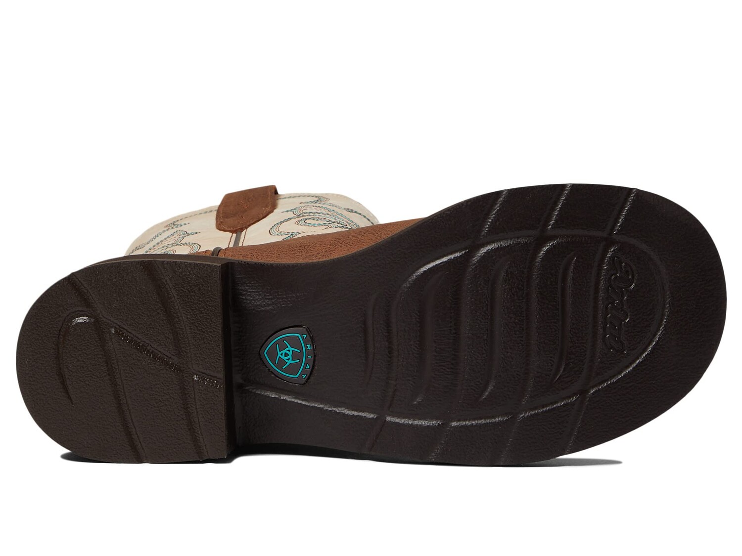 Сапоги женские Ariat Fatbaby Heritage Tess ковбойские, коричневый/экрю — фото 3