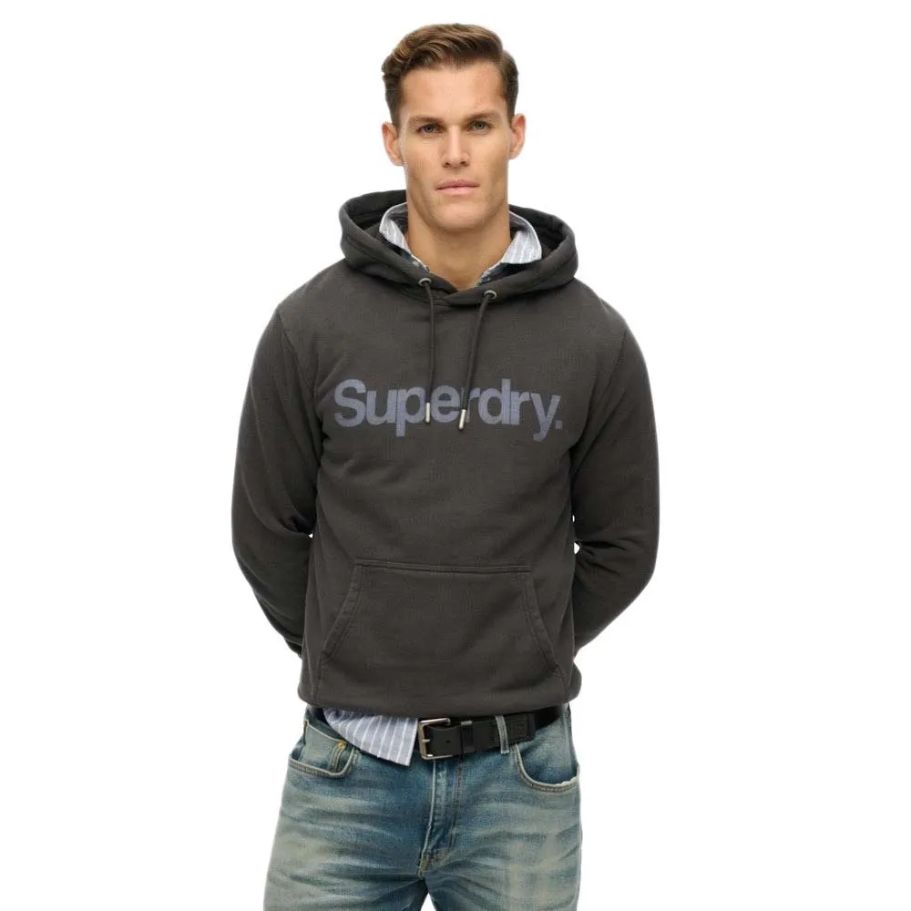 

Худи Superdry Core Logo City, черный