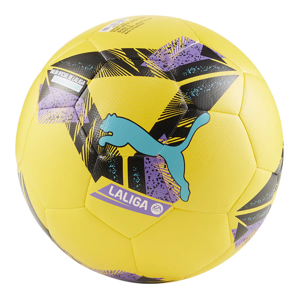 

Футбольный мяч Puma Orbita LaLiga1 Hybrid 2024-2025, желтый