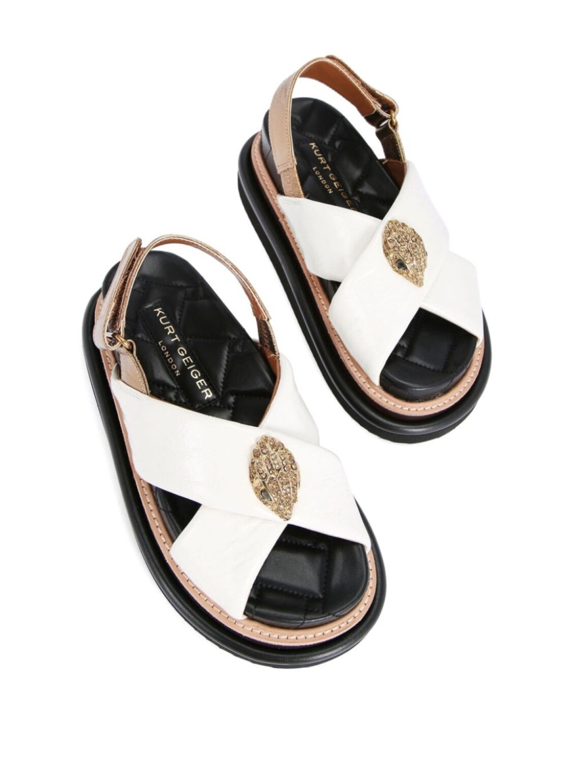 Kurt Geiger London сандалии Orson, белый