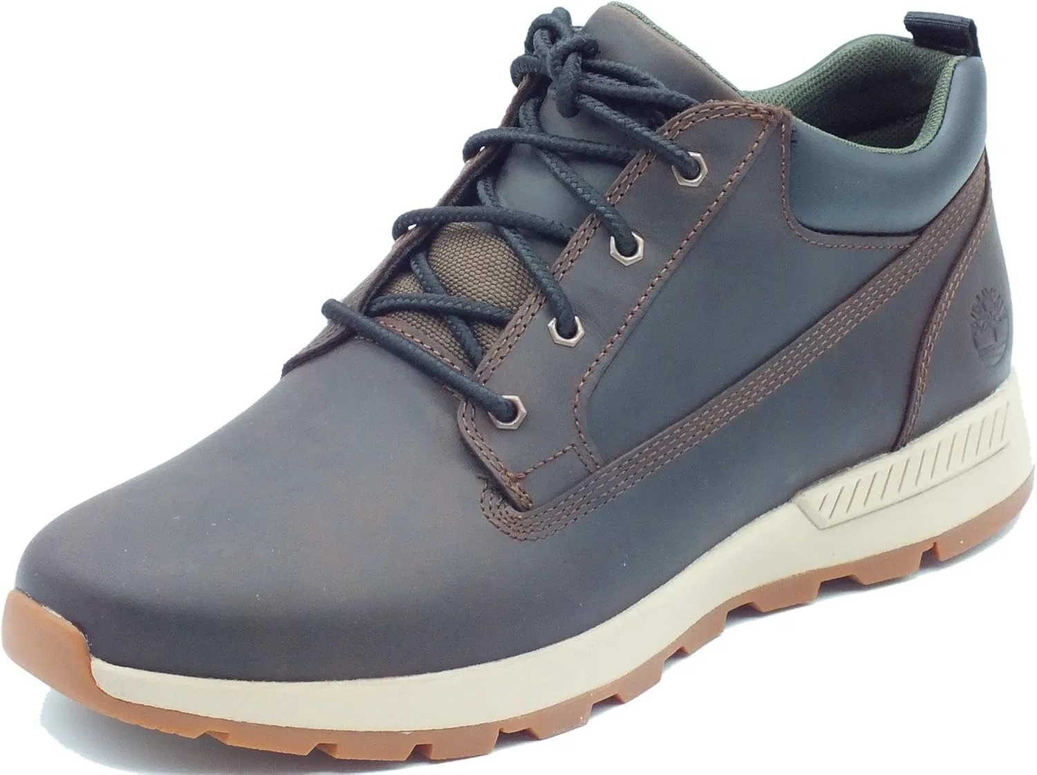 Мужские кожаные ботинки Timberland 0A2HVM Killington Trekker Low Chukka черного цвета