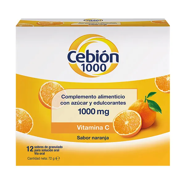 

Биологически активная добавка Vitamina C Sobres Cebion, 12 UD