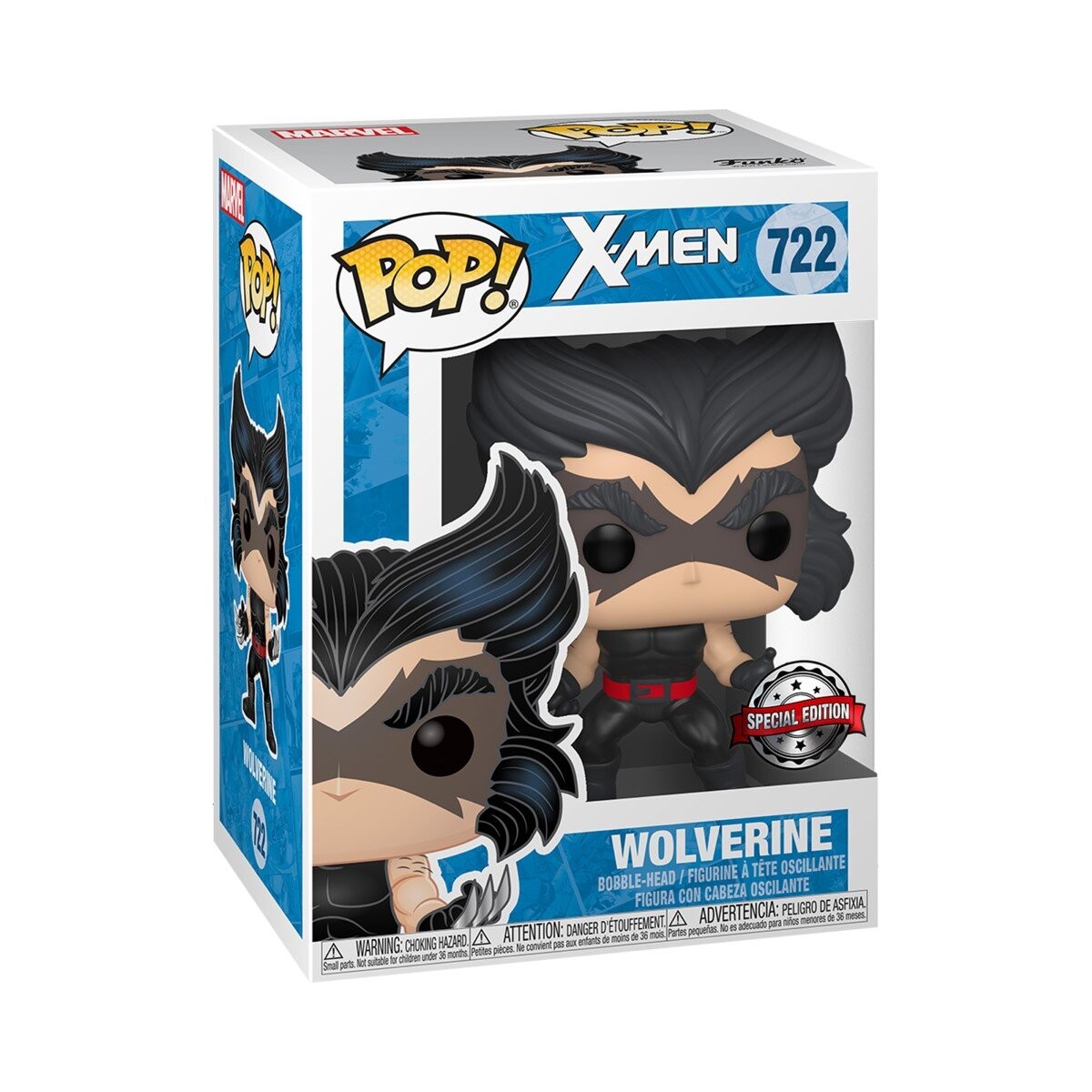 

Funko POP! Люди Икс, коллекционная фигурка, Росомаха, Special Edition, 722