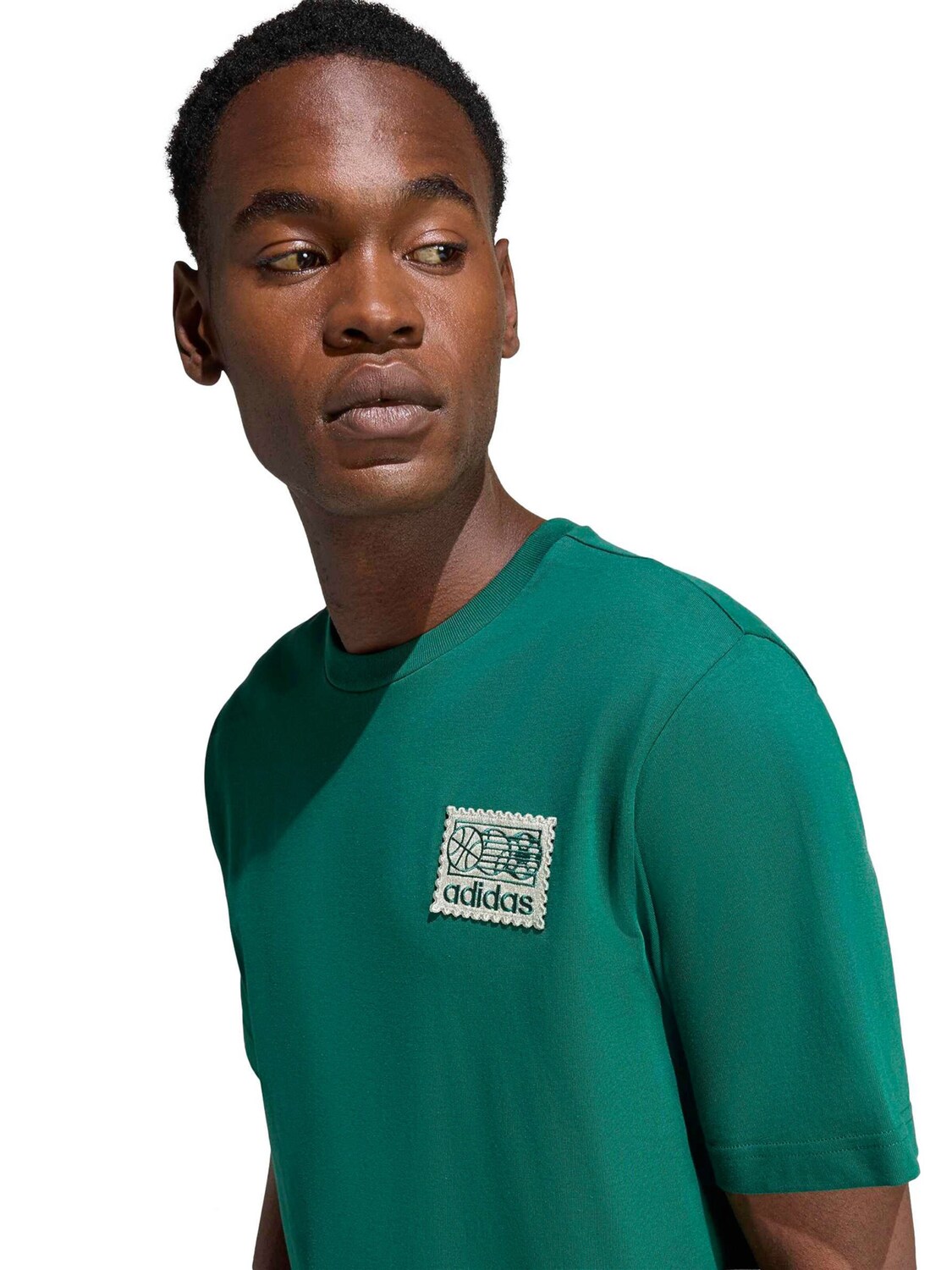 Adidas Sportswear Футболка Performance в зеленом цвете — фото 4