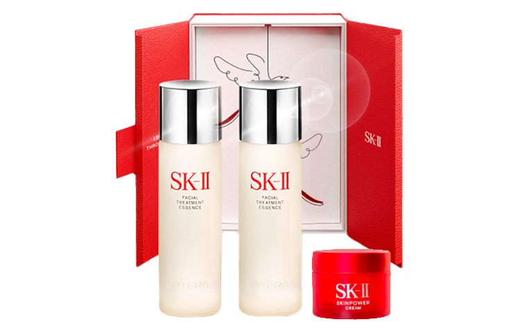 

SK-II SK II Fairy Water Legend сыворотки двойной набор для нее уход за кожей увлажнение и питание 75мл*2+15мл red крем для лица