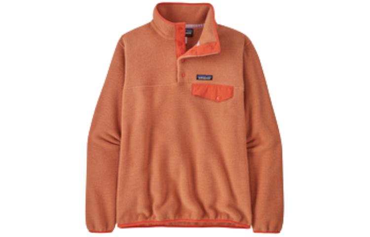 

Флисовая куртка на кнопках Patagonia, Sienna Clay/Sienna Clay