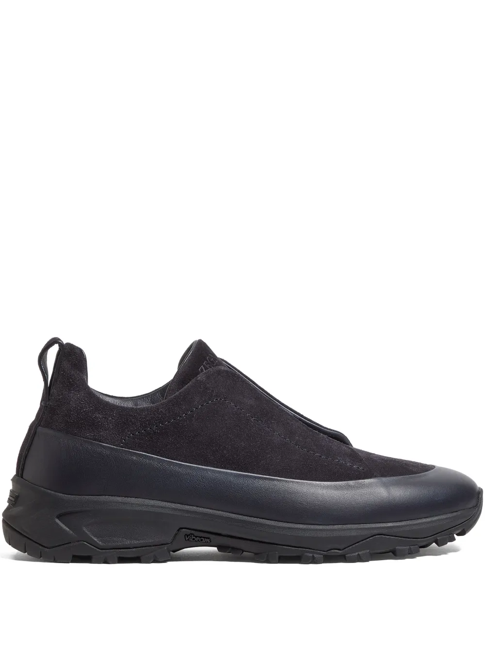 

Кроссовки Triple Stitch Zegna, черный