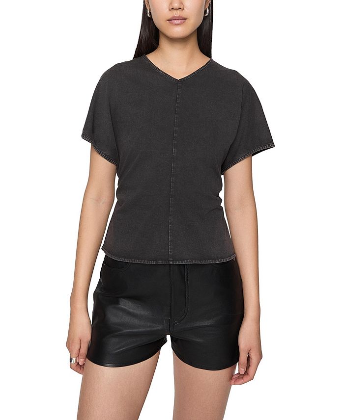 

Элси Хлопковая Блузка Rebecca Minkoff, черный