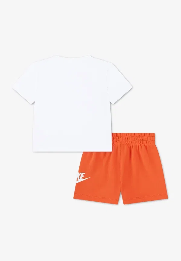 Футболка с принтом Club set Nike Sportswear, оранжевый — фото 2