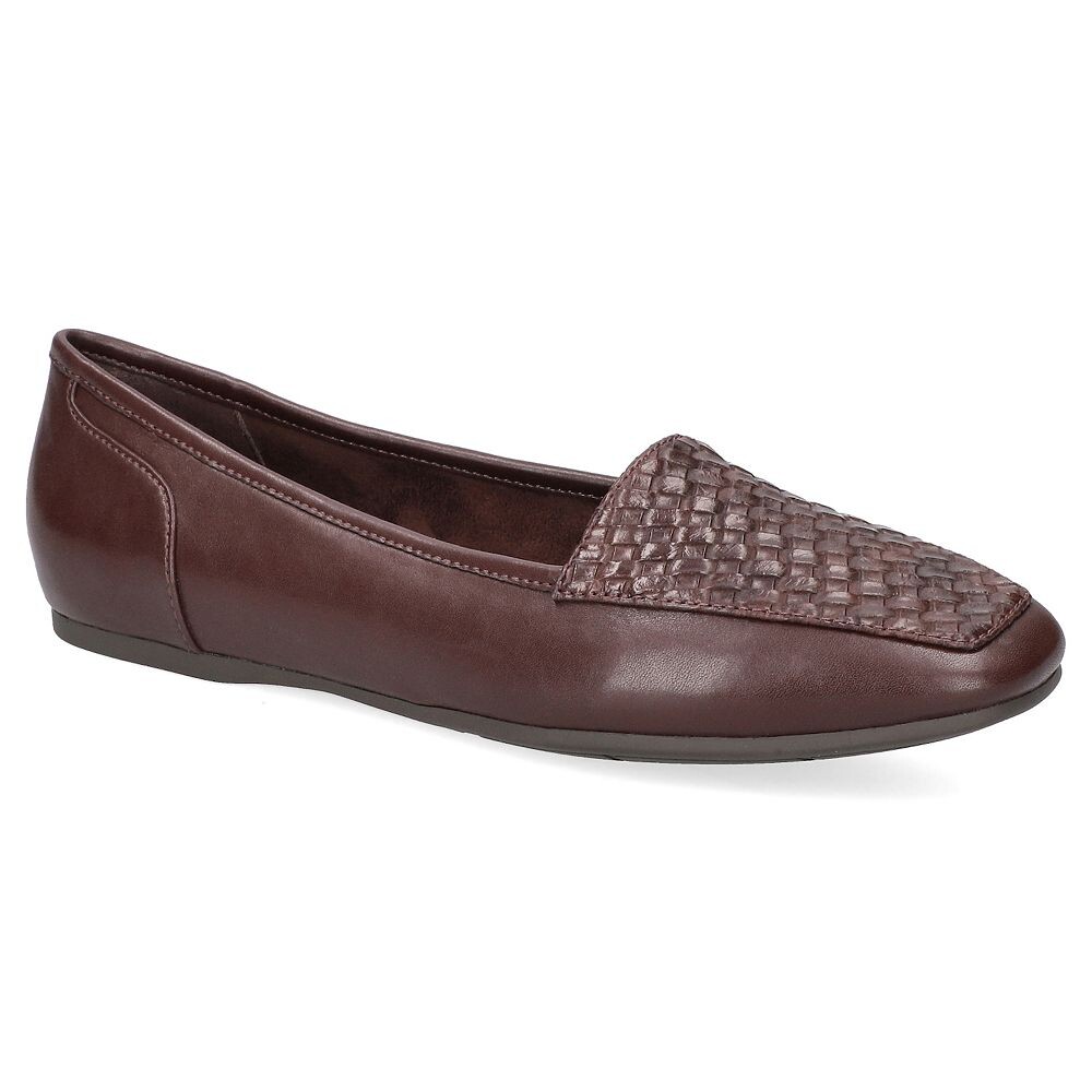 

Женские туфли на плоской подошве Easy Street Thrill, цвет Brown Woven Embossed