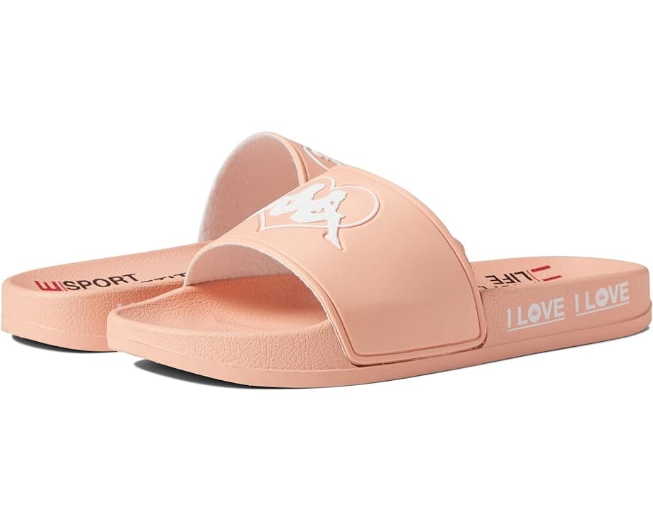 

Сандалии Kappa Authentic Aasiaat 1, цвет Peach/White/Red Chili