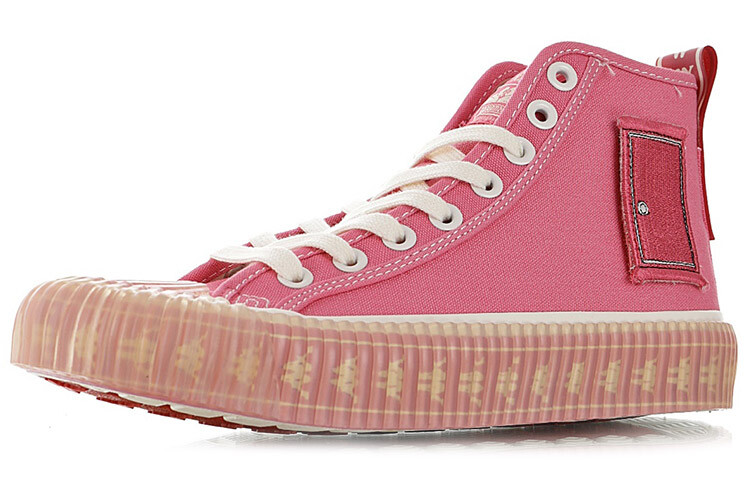 

Кеды Doraemon X Kappa Canvas Shoes Unisex High-Top Pink White