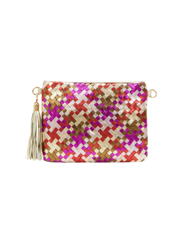 

Наплечная сумка faina, цвет gold fuchsia
