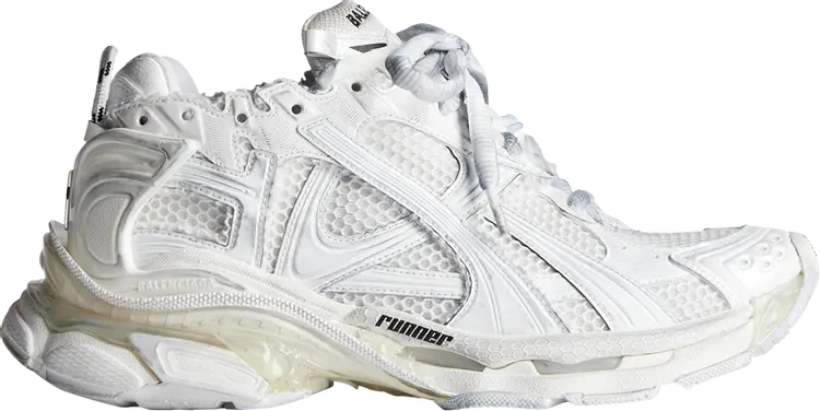 

Кроссовки Balenciaga Runner Sneaker 'White' 2023, белый, Серый, Кроссовки Balenciaga Runner Sneaker 'White' 2023, белый