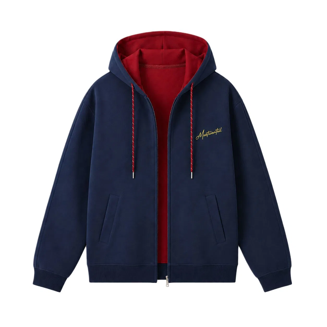 Детский худи с капюшоном Navy Blue MostwantedLab, Navy Blue