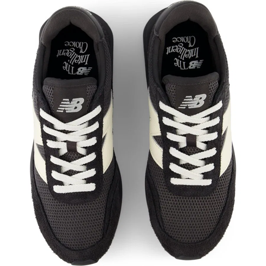 Кроссовки повседневные с шнуровкой New Balance 370, Черный — фото 3