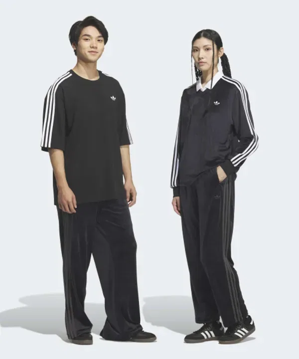 Спортивные штаны Firebird велюр, Adidas, черный — фото 3
