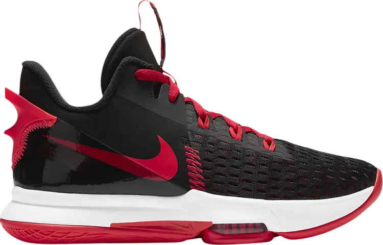 

Кроссовки Nike LeBron Witness 5 'Bred', черный