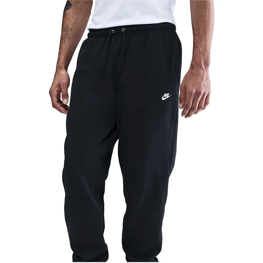 Спортивные брюки с манжетами Nk Club Bb Cuff Pant Nike, Черный — фото 3